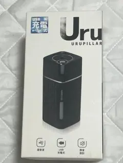 加湿器 卓上 USB充電式 コードレス 静音 LEDライト 超音波 300mlのサムネイル