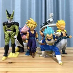 ドラゴンボール　フィギュア　6体セット　セル　悟飯　ベジータ　ゴテンクス　ブウ