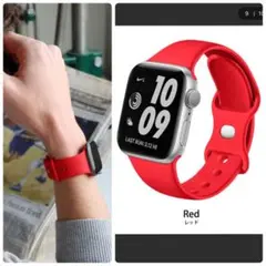 SiNCERE アップルウォッチ バンド シリコンタイプ 38-41mm