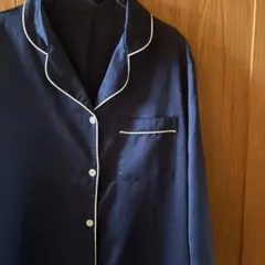 GU ネイビー パイピング パジャマ Mサイズ　着用2回のみ　美品