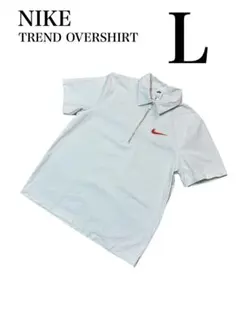 NIKE TREND OVERSHIRT PHANTOM ハーフジップ　Lのサムネイル