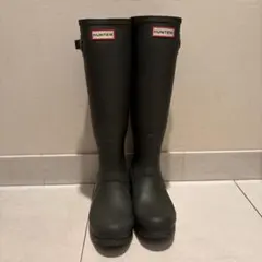 HUNTER 長靴 オリーブグリーン UK 5 / EU 38 HUNTER 長靴 オリーブグリーン UK 5 / EU 38 - メルカリ