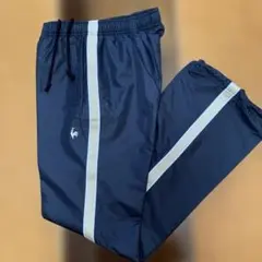 レディース　チャコールグレーサイドストライプ トレーニングパンツ