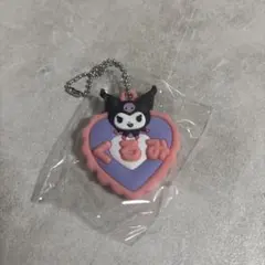 クロミ メルヘン工房おなまえホルダー ハート型シリコンチャーム