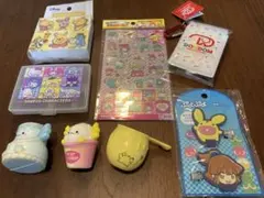 まとめ売り　サンリオキャラクターグッズセット　ドムドムバーガー　ぷよぷよ　雑貨