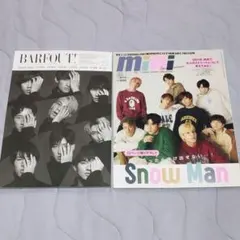 mini 2021年11月号、BARFOUT! vol.303 SnowMan