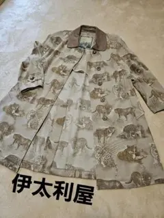 ■希少・未使用級■伊太利屋 スプリングコート レオパード 花 切り替え 11号 キングスター ポリエステルミシン刺しゅう糸 2,000m×120d [見本