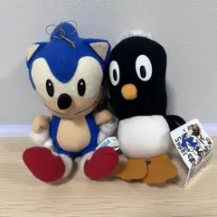 セガ ソニックザヘッジホッグ ぬいぐるみ2体セット 当時もの - メルカリ