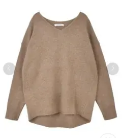アウターサンセット☆ファーＶネックプルオーバ★新品