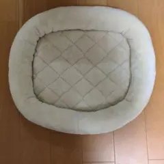 ペット用ベッド クッション付き ホワイトのサムネイル