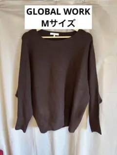 GLOBAL WORK レーディス　オーバーサイズ　ニット　プチプラ