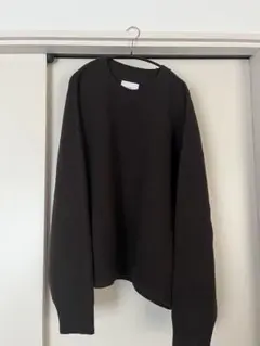 stein EX FINE LAMBS CREW NECK KNIT LS