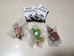 スーパーマリオ　めじるしアクセサリー2 キノピオ ヨッシー クリボー