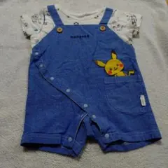 ☆モンポケ☆ピカチュウロンパース☆70cm