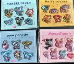 ナルミヤキャラクターズ　ぷっくりしーる　セブンイレブン　コンプリート　シール