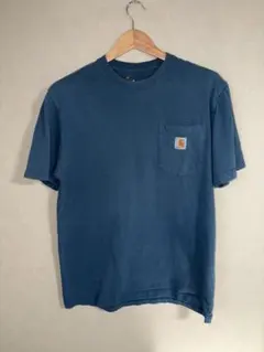 US古着 Carhartt Tシャツ M ブルー