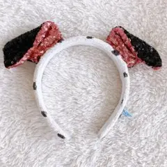 東京ディズニーランド　101匹わんちゃん　ダルメシアン　カチューシャ