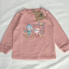 新品 ドキンちゃん コキンちゃん アンパンマン 長袖 トレーナー 95 ピンク