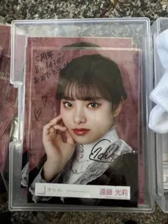 櫻坂46 遠藤光莉　直筆サイン入りチェキ m11226074995_1.jpg?1767012166