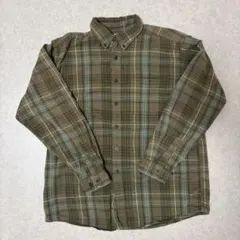 エルエルビーン L.L.Bean ネルシャツ カナダ製 チェック 長袖