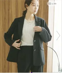 【新品未使用】ウツクシルエットテーラードジャケット