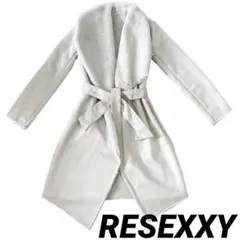 超美品☆ RESEXXY コート アウター ファー ロングコート ムートンコート