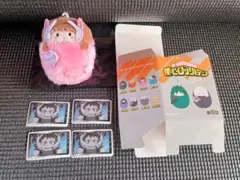 ヒロアカ くるみたぴぬい 麗日お茶子 一番くじ ステッカー ぬいぐるみ