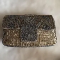 アンティークビーズバッグ パーティー　フォーマル