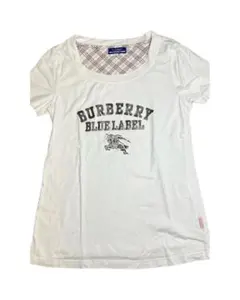 BURBERRY BLUE LABEL 半袖Tシャツ ホワイト