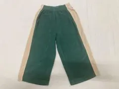 yonkon ラインパンツ　ビリジアングリーン　100サイズ
