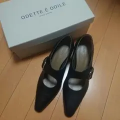 ODETTE É ODILE ハイヒール パンプス 23 新品 ブラック 黒