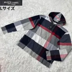 【新品タグ付】ブラックレーベルクレストブリッジ チェックパーカー Lサイズのサムネイル