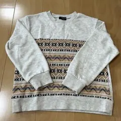 COMME CA ISM トレーナー 130A グレー系