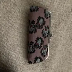 値下げしました！がま口　花柄のコンパクトコインケース