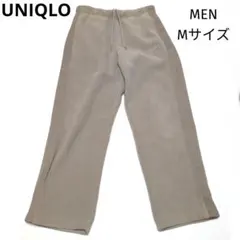 UNIQLO × NEEDLES ユニクロ　フリースワイドパンツ　ベージュ　M