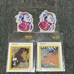 スヌーピーホログラムステッカーセット 3種 まとめ売り