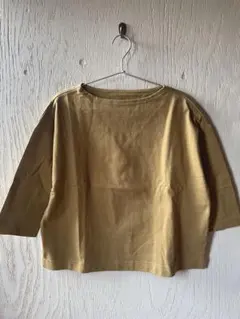 【美品】無印良品　ボートネック　7分袖