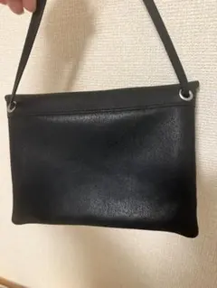 REN トライアングルフラップ ショルダーバッグ ブラックのサムネイル
