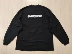 everyone ぼかしロゴ LS Tシャツ 前橋限定