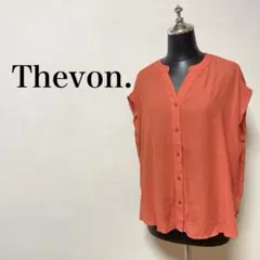 Thevon. フレンチスリーブ　シャツ　ブラウス　シアーのサムネイル