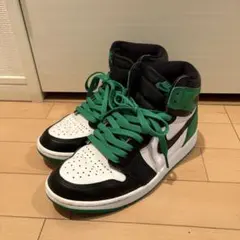 Nike ハイカットスニーカー ブラック/ホワイト/グリーン