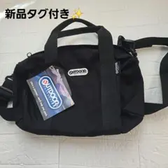 新品タグ付き✨️OUTDOOR ミニボストン ショルダーバッグ　ブラックのサムネイル