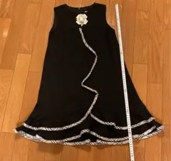 女児ワンピース　ジャンパースカート130