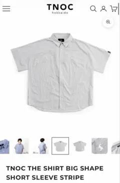 TNOC THE SHIRT BIG SHAPE ストライプのサムネイル