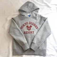東京ディズニーリゾート パーカー グレー 裏起毛 Mサイズ