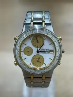 北6266】SEIKO WORLDTIME 5T52-7A00 稼働品 - メルカリ