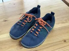サグアロ リラックスⅡ ネイビー スニーカー 26cm ほぼ新品