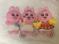 新品未使用 3種セット おぱんちゅうさぎ おしゃれぬいぐるみ⑦