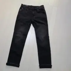 美品【GAP 】ミッドライズ ガールフレンドデニム【サイズ25】 ブラック