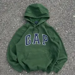old gap 00s 90s パーカー　短丈　y2k フェード　希少　レア